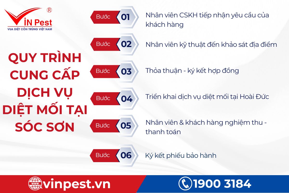 Dịch vụ diệt mối chuyên nghiệp tại Sóc Sơn - VinPest