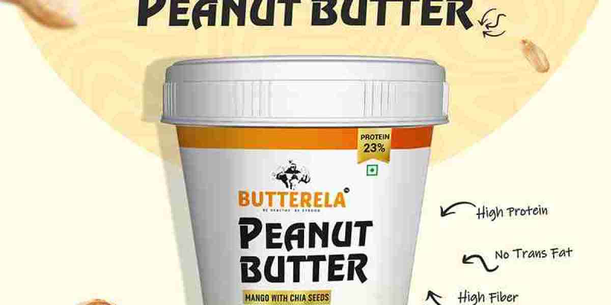 Natural and healthy product that fits into a balanced diet - BUTTERELA Mango Peanut Butter