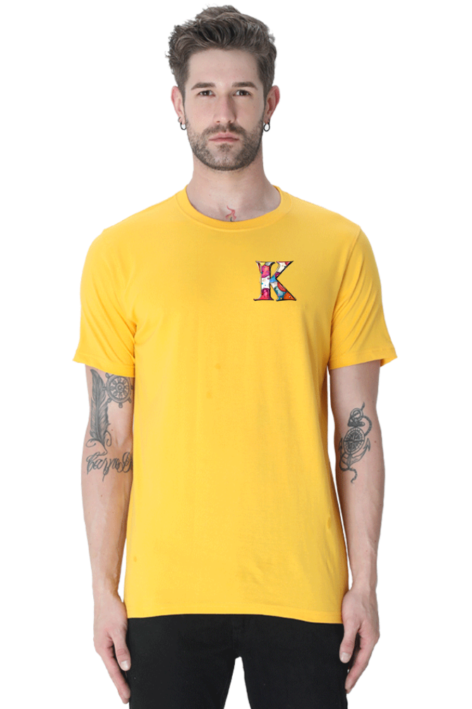 Name Initial Letter K Shirt