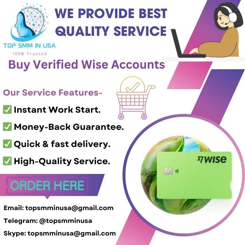 Buy Verified Wise Accounts - Top SMM In USA