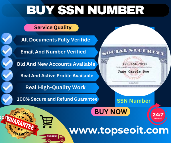 Buy SSN Number - Top SEO IT