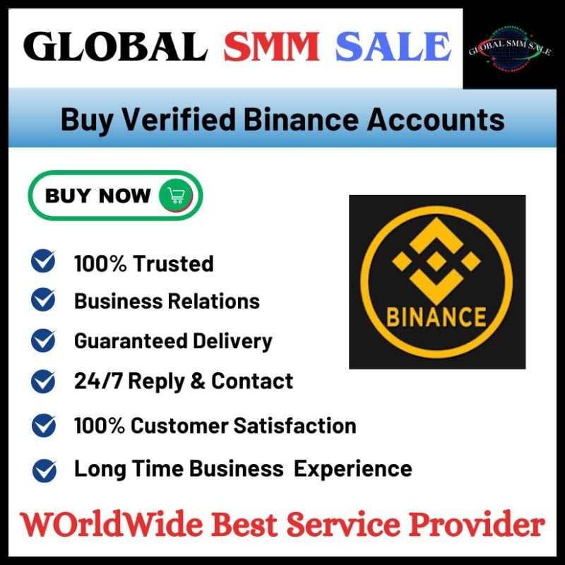 Buy Verified Binance Accounts - 100% Kyc Verified Accounts.