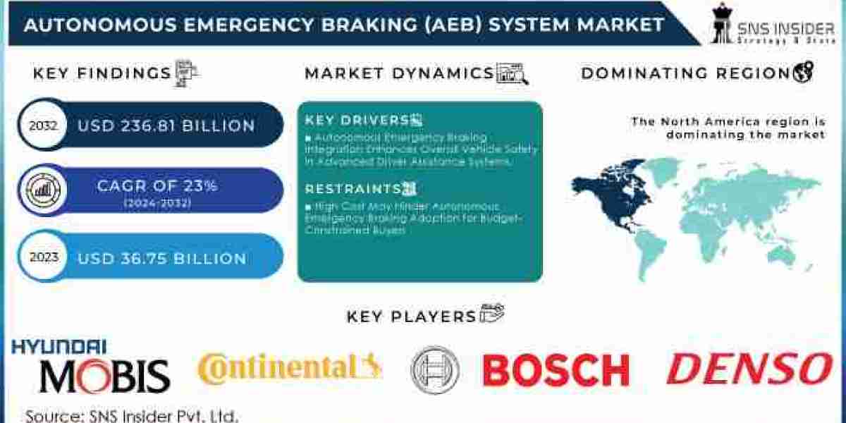 Autonomous Emergency Braking System Market Size, Share, Market Segmentation and Key Players Analysis Report 2024-2032