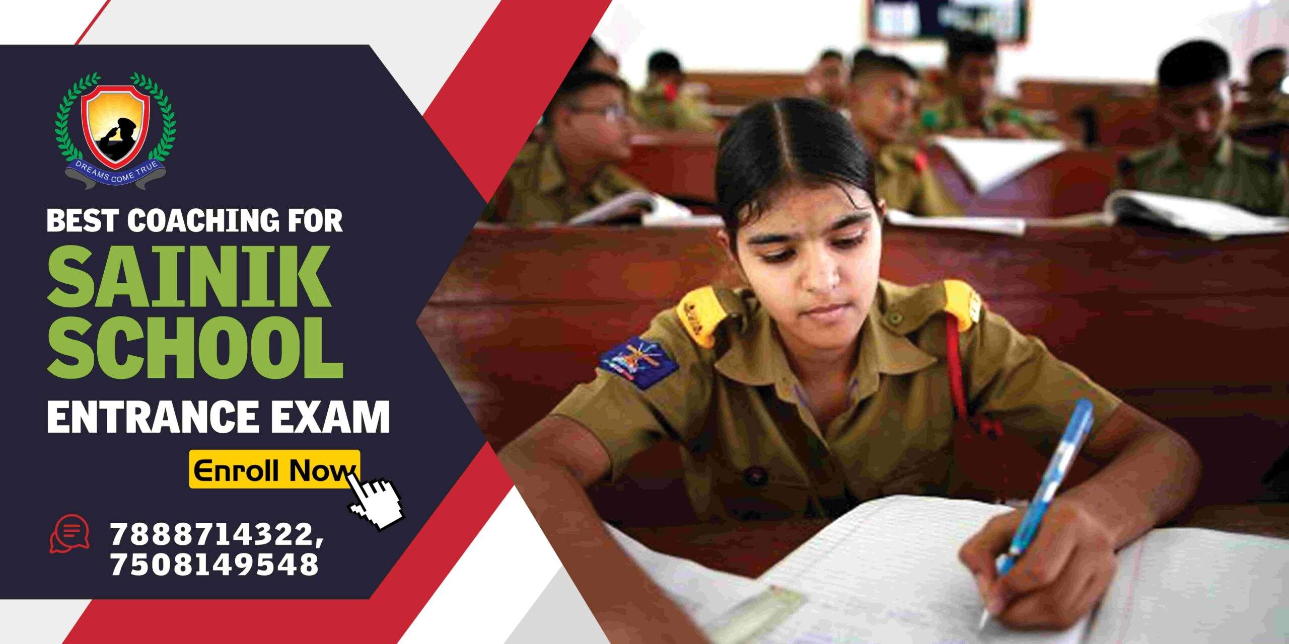 Best Institute for Sainik School Entrance Exam Coaching in Chandigarh