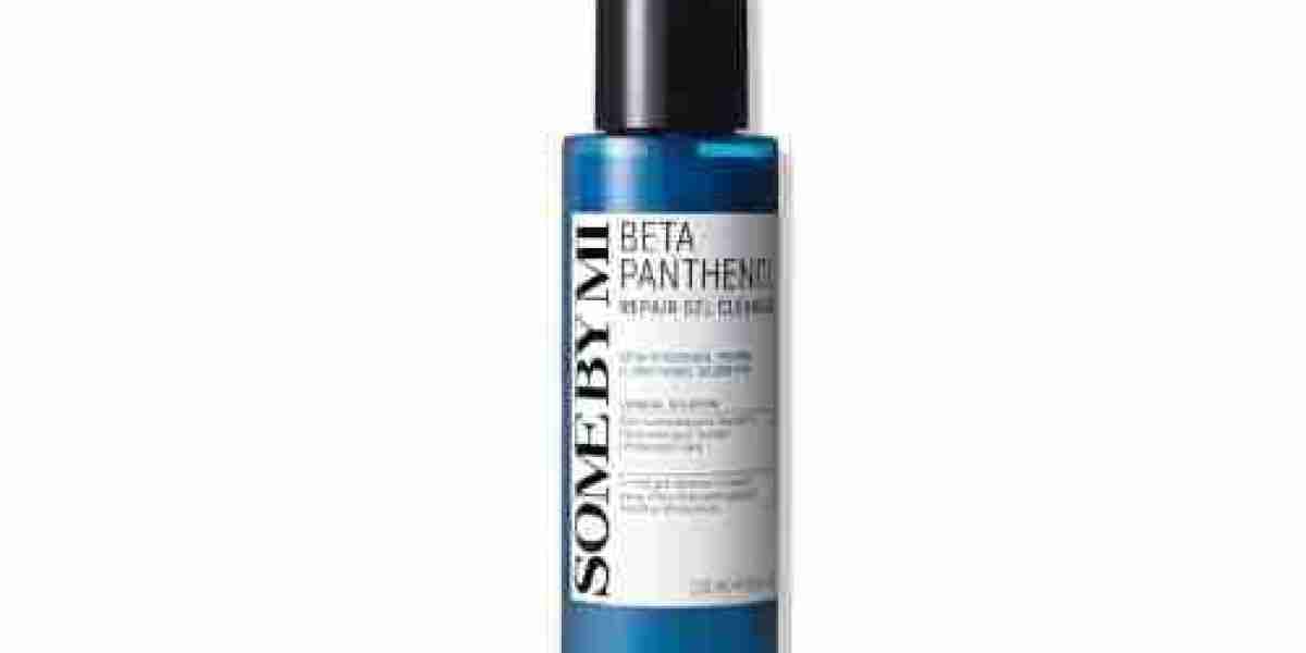 Deep Cleanse and Repair with Some By Mi Beta Panthenol Repair Gel Cleanser