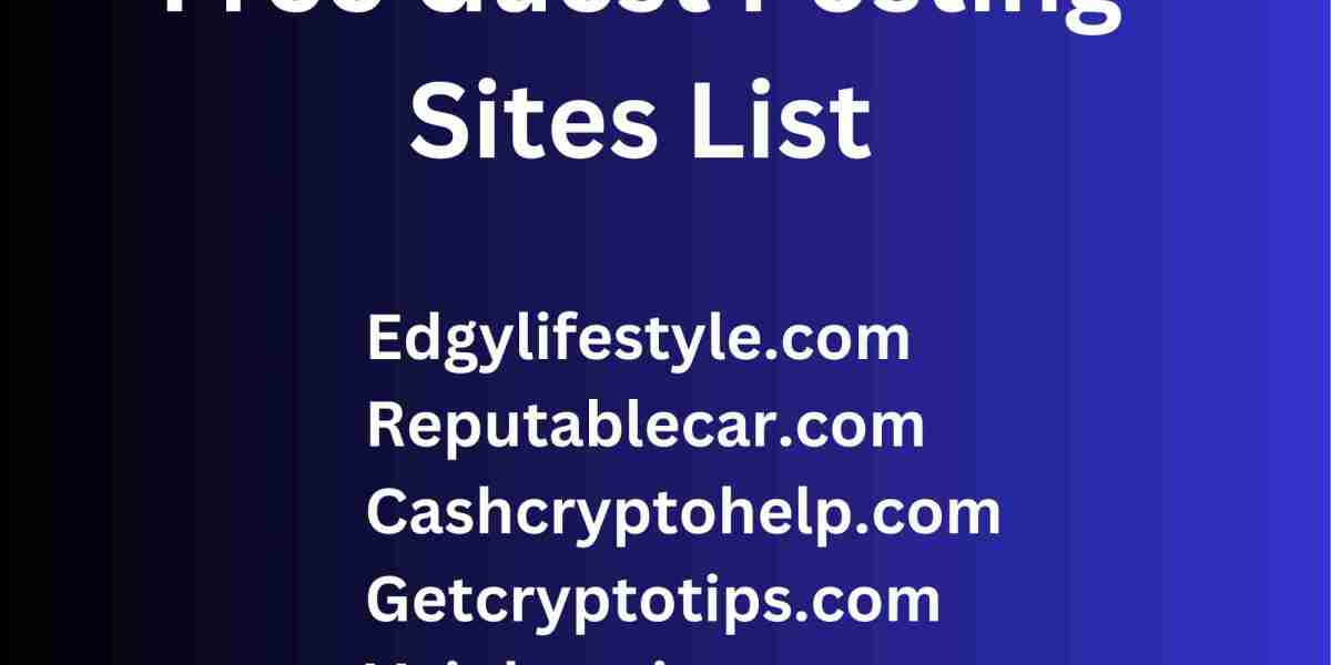 Free Guest Posting Sites List