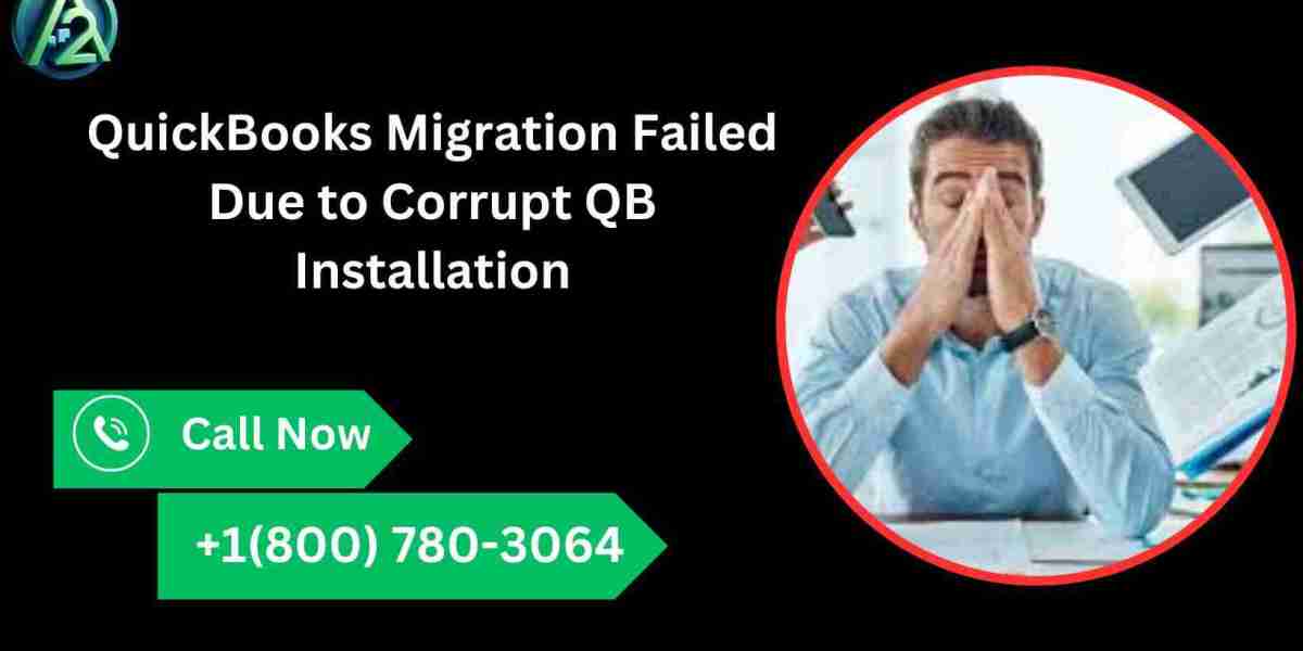 QuickBooks Migration Failed Due to Corrupt QB Installation