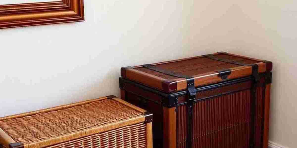 Organize in Style with Wicker Trunks