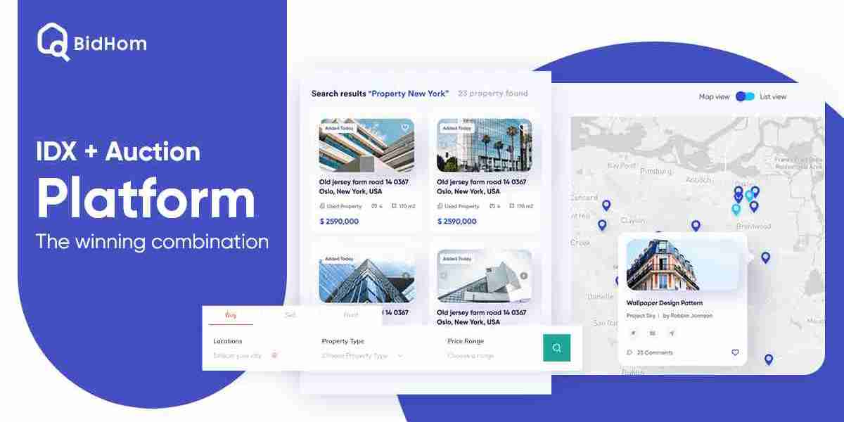 Supercharge Your Real Estate Business with BidHom’s IDX-Integrated Website Builder