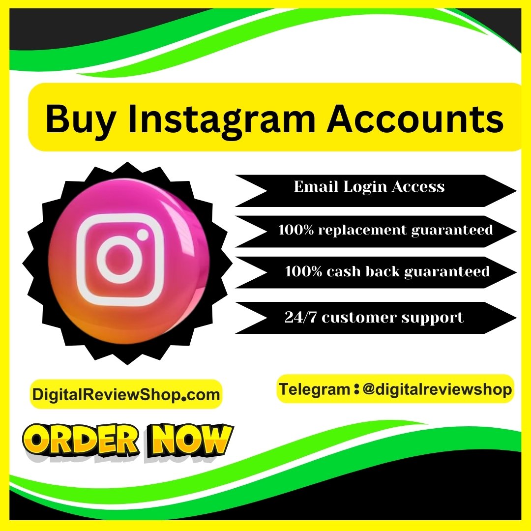 Buy Instagram Accounts - 100% Best Social Media Accounts