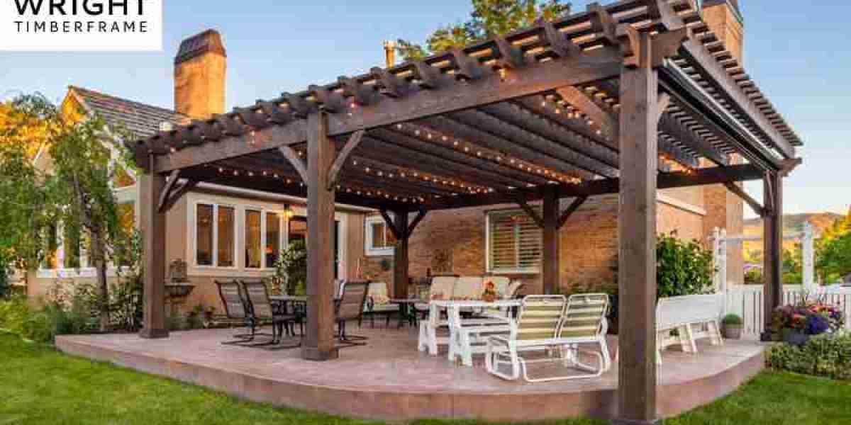 Pergola Builders Utah | Wright Timberframe