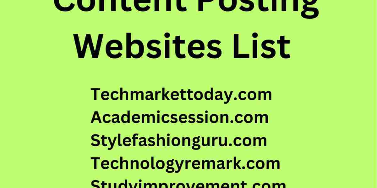 Content Posting Websites List