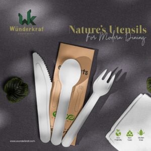 Paper Cutlery Manufacturer in India | Wunderkraf.com