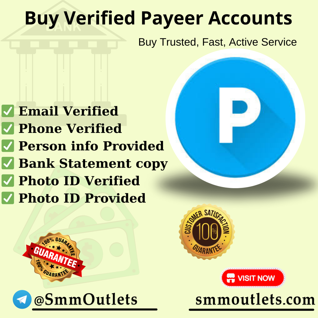 Buy Verified Payeer Accounts - SmmOutlets