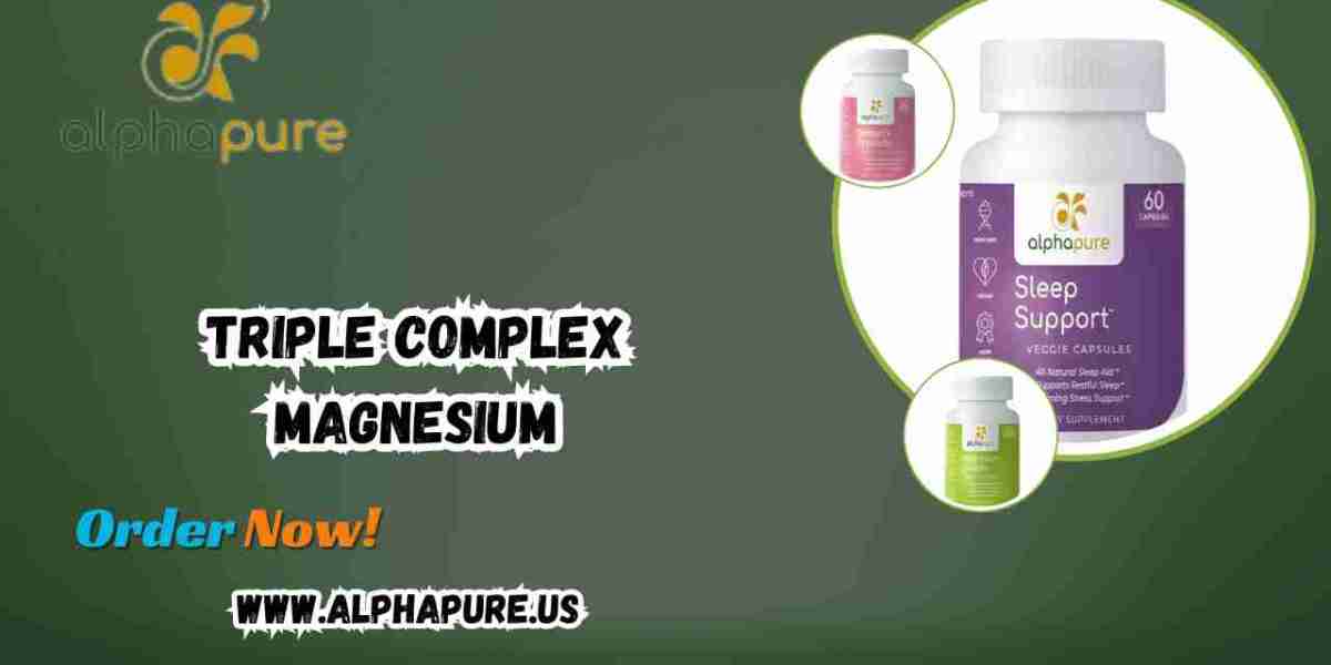 Triple Complex Magnesium: The Ultimate Sleep Supplement from Alpha Pure