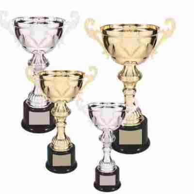 Cup Trophy - Gold or Silver | Engraved Champion's Love Cup Award - 10", 11.5", 13&quo Profile Picture