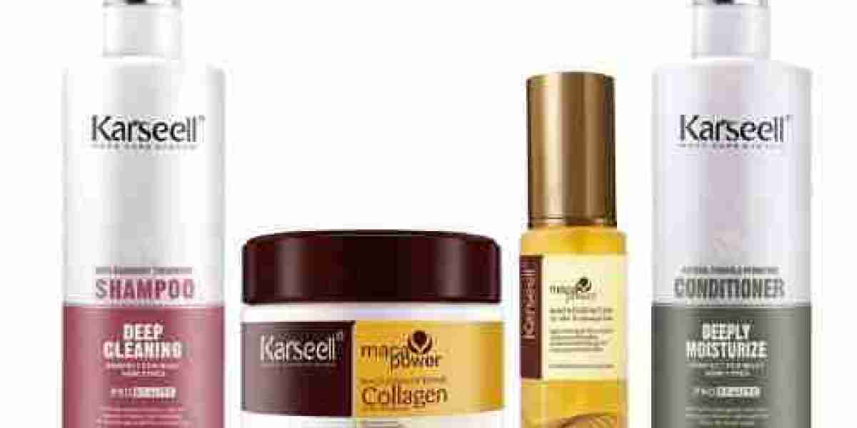 Elevate Your Haircare Routine with the Special Bundle Offer: Karseell Conditioner + Shampoo + Hair Mask + Oil (4pcs)