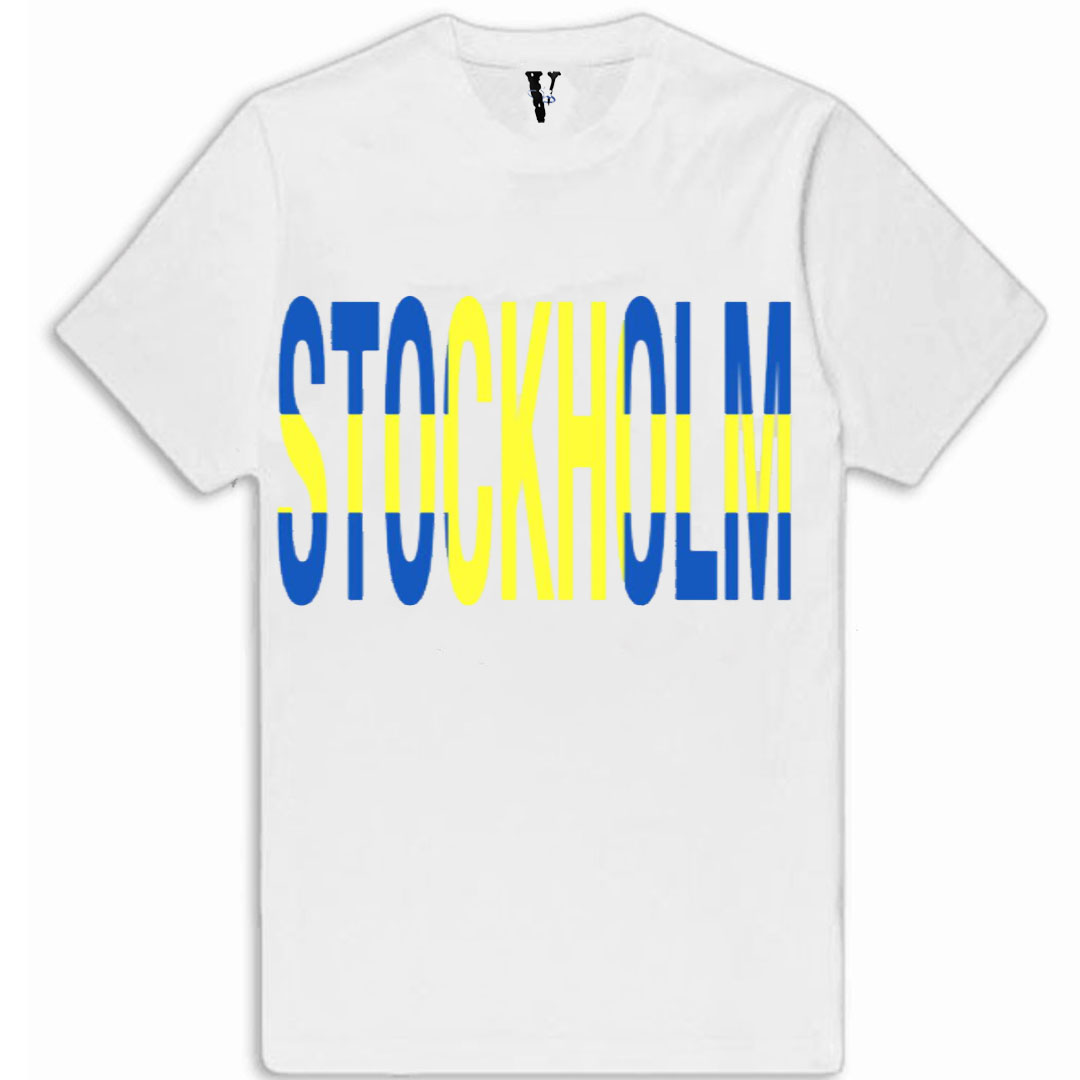 Vlone x AWGE x A$AP Rocky Stockholm T-Shirt||save upto 20%