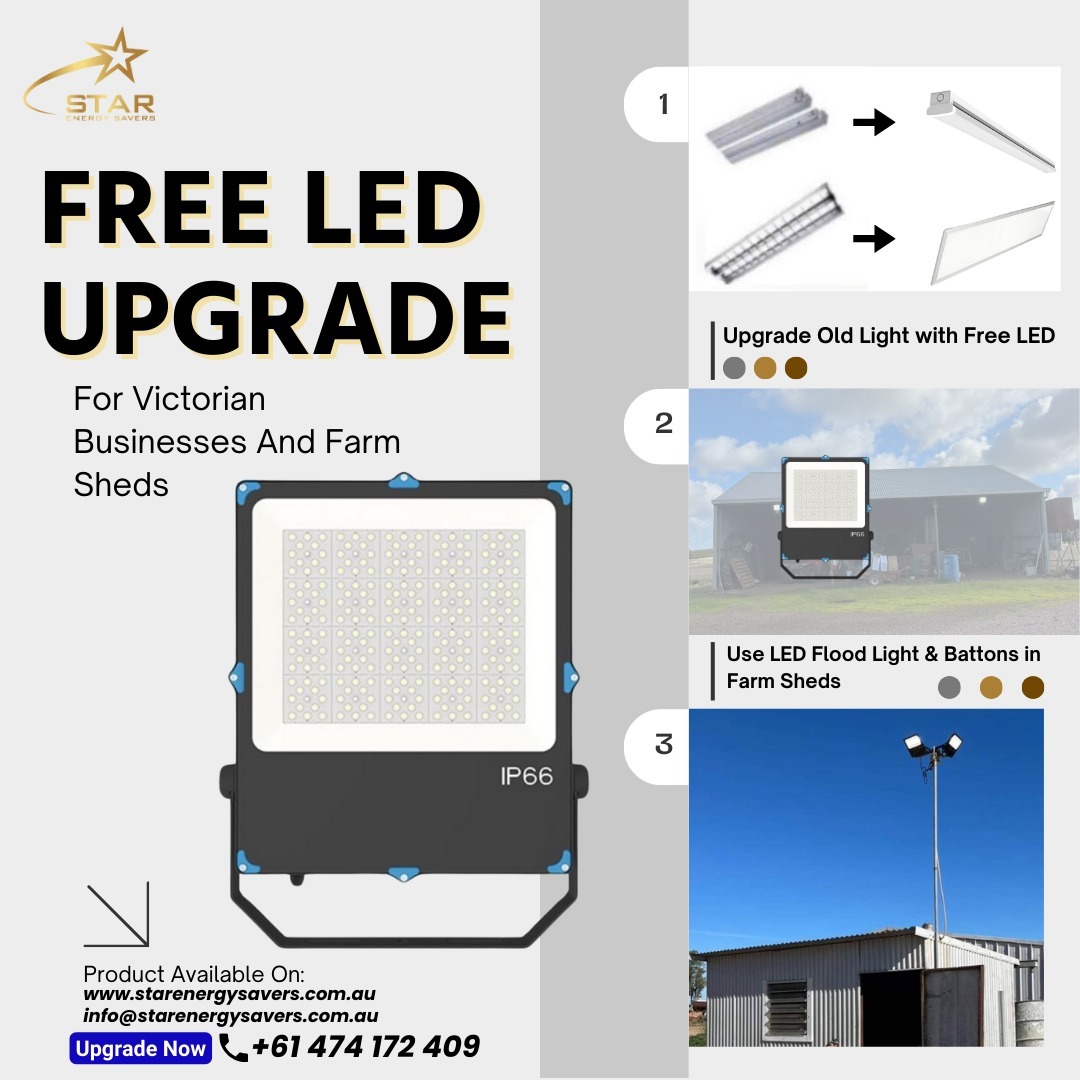 Free Lighting Upgrades In Melbourne - Star Energy