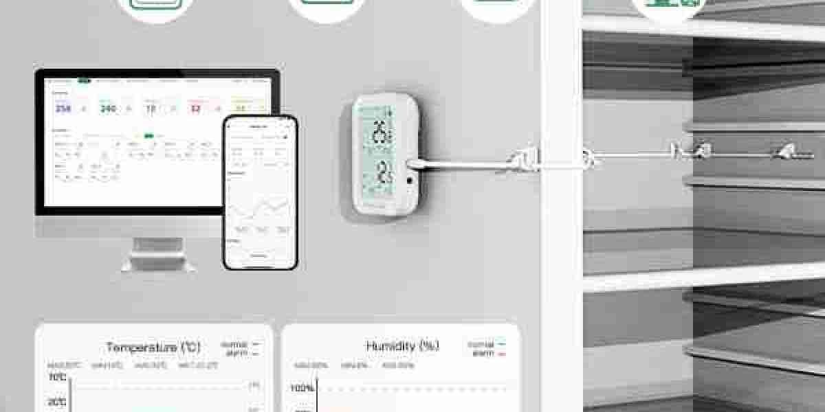 Bluetooth temperature recorder for real-time temperature monitoring in data centers