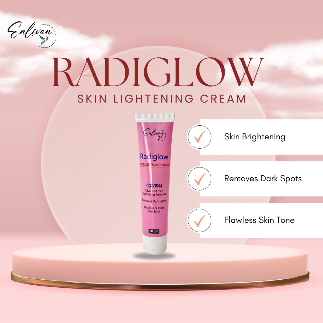 Best Medicated Whitening Night Cream Radiglow Skin Lightening Cream – enlivenskincare