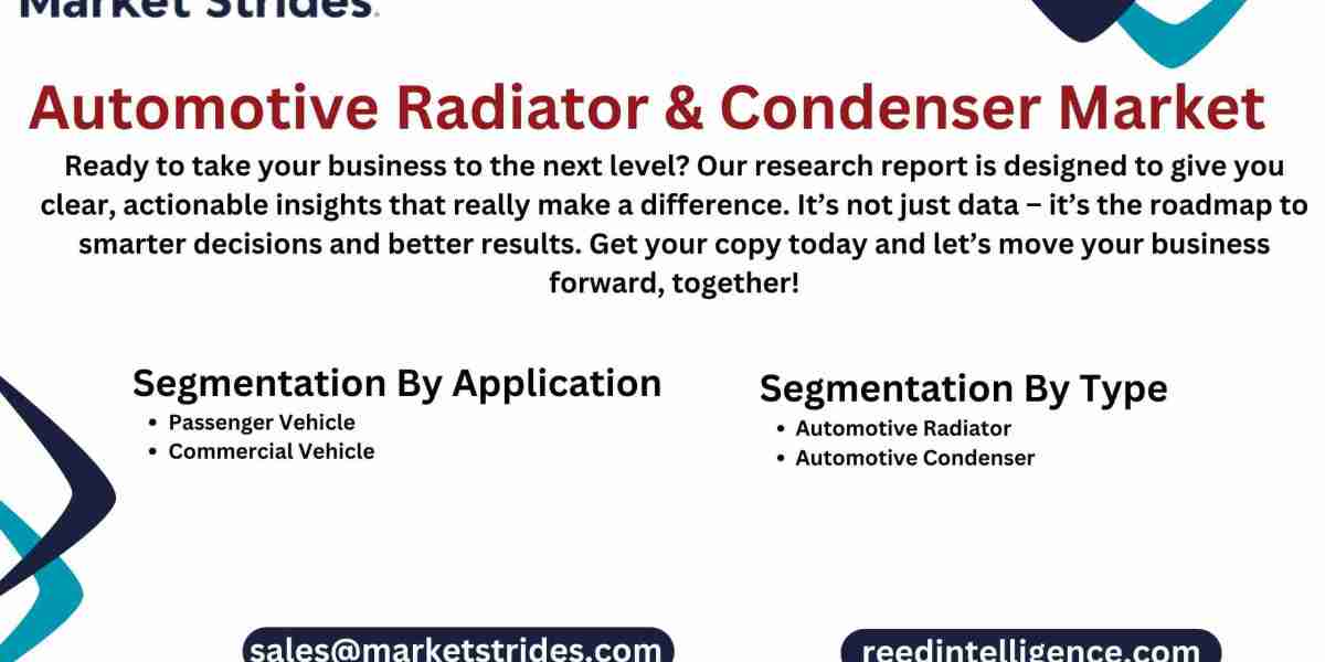 Automotive Radiator & Condenser Market Growth: Industry Analysis and Forecast 2031 | Market Strides