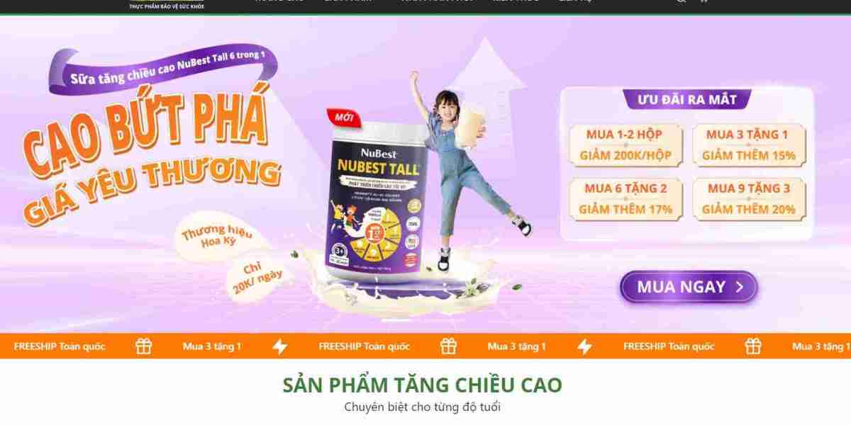 Thực Phẩm Bảo Vệ Sức Khỏe NuBest Tall – Bí Quyết Hỗ Trợ Tăng Chiều Cao Hiệu Quả