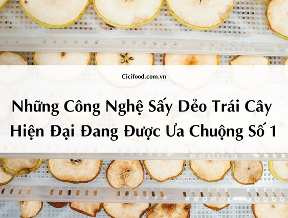 Những Công Nghệ Sấy Dẻo Trái Cây Hiện Đại Đang Được Ưa Chuộng Số 1 - Cici Food