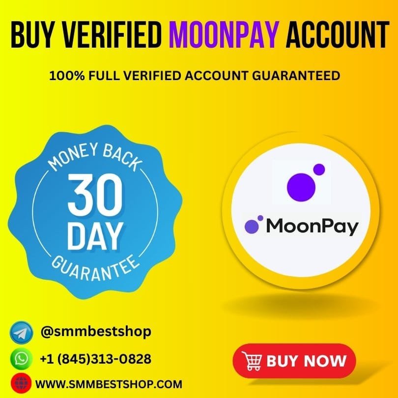 Buy Verified Moonpay Account-100% Best KYC Verified Account