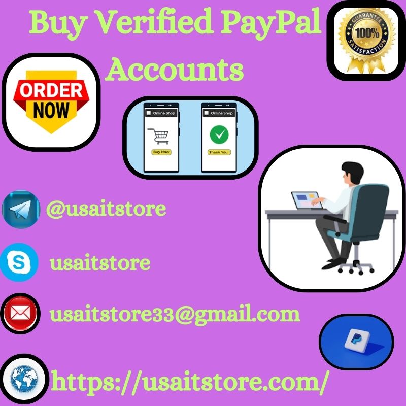 Buy Verified PayPal Account - 100% verified & fast delivery