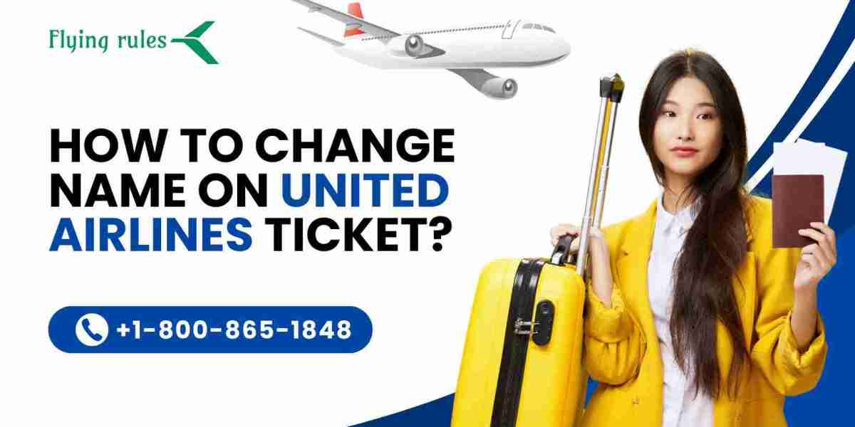 How To Change Name On United Airlines Ticket?