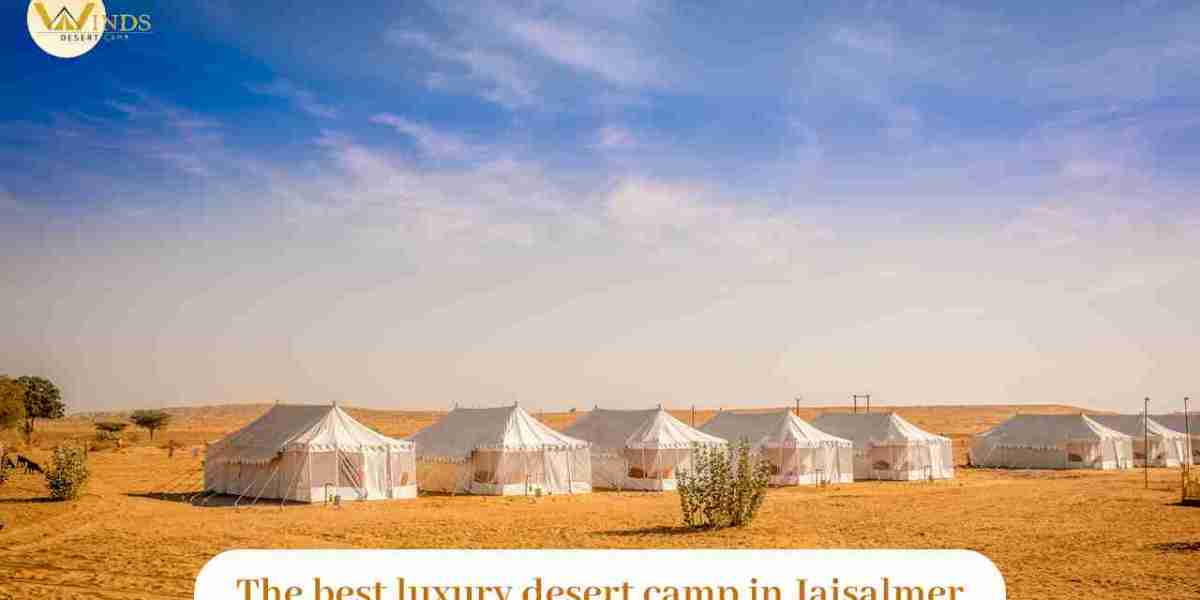 Desert Camp In Sam Sand Dunes