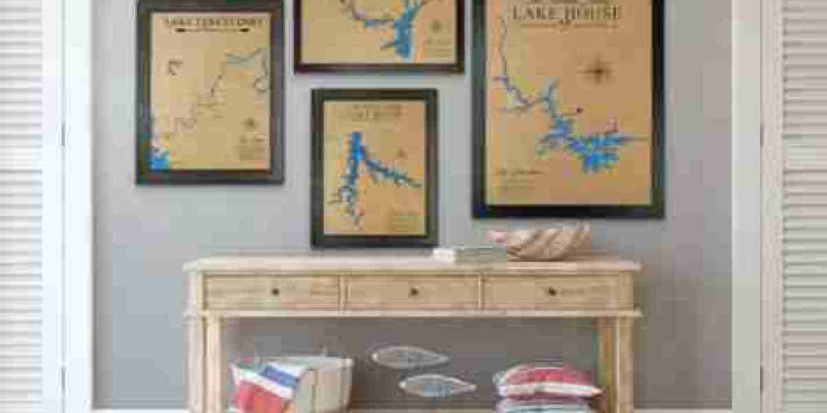 Custom Wood Lake Maps: A Unique Touch for Your Home