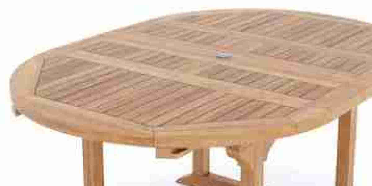 Elevate Your Outdoor Dining Experience with a Garden Teak Table