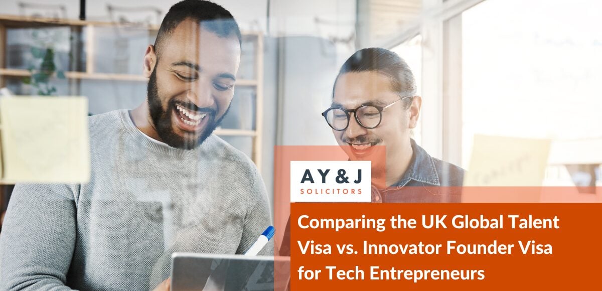 UK Global Talent vs. Innovator Founder Visa for Tech Founders