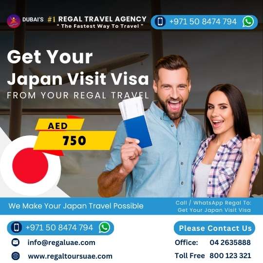 Japan Visa From Dubai for UAE Residents - Apply Now ✅