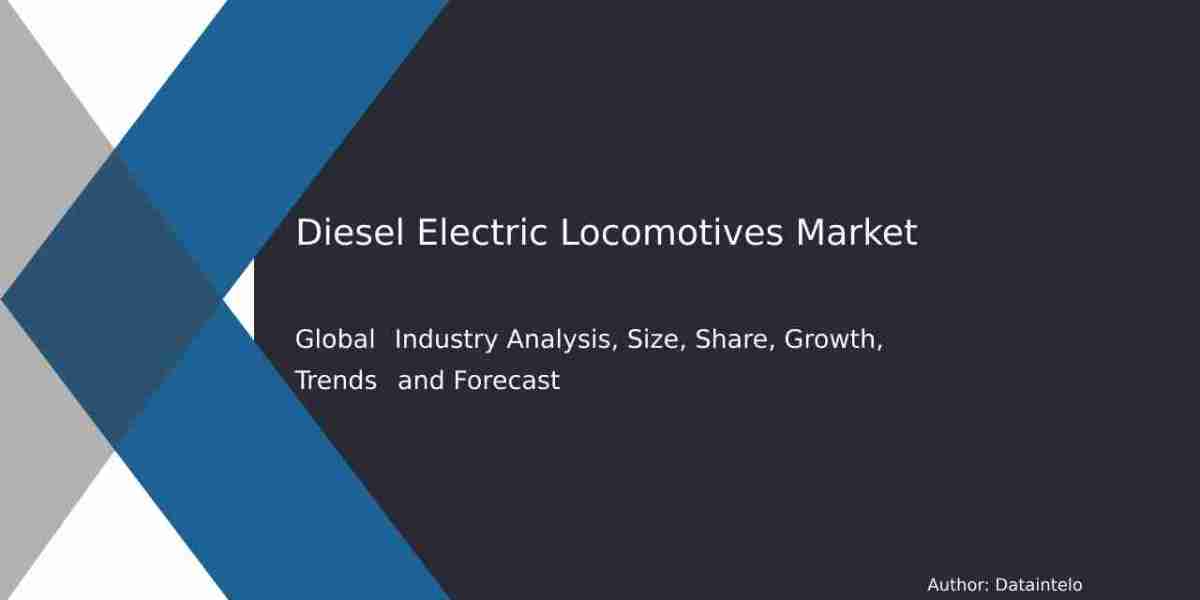 Future of Diesel Electric Locomotives Market 2032: Trends and Forecast