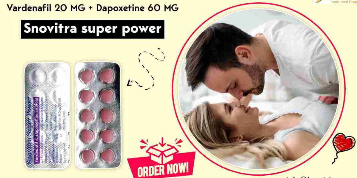 Buy Snovitra Super Power – Vardenafil 20 mg + Dapoxetine 60 mg at Best Price!