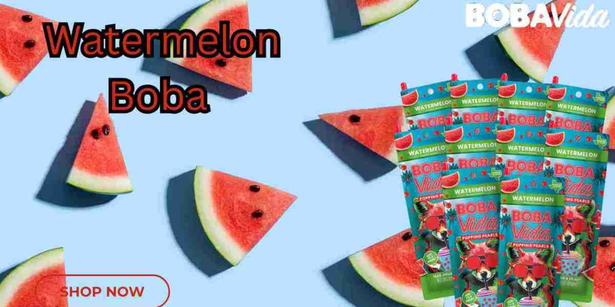 The Ultimate Summer Treat: Watermelon Popping Boba by Boba Vida