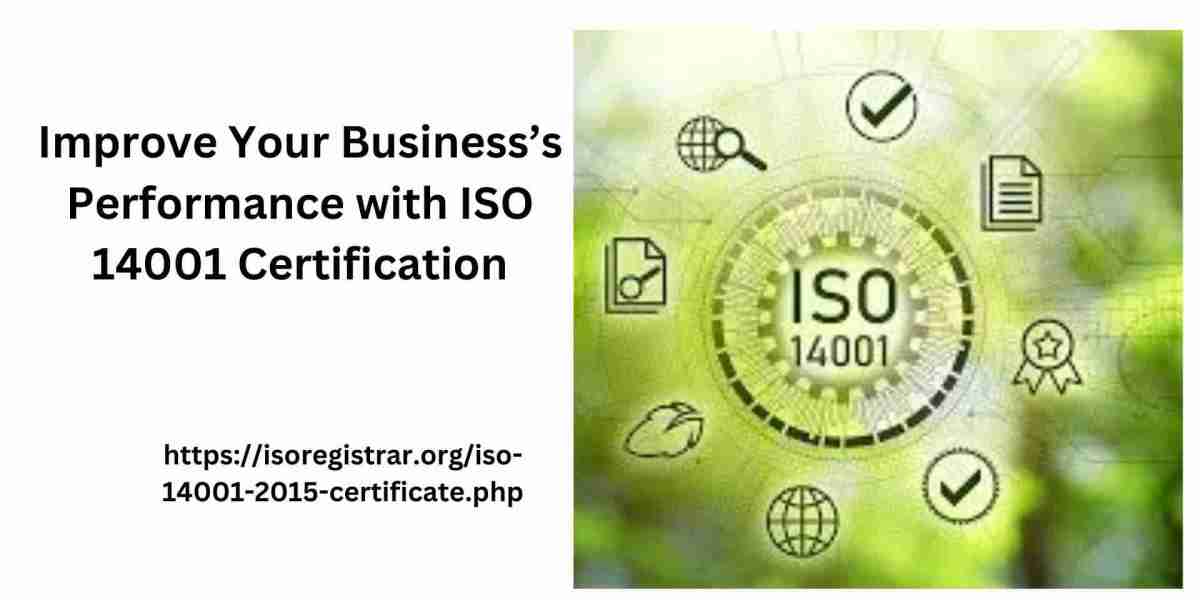 Improve Your Business’s Performance with ISO 14001 Certification