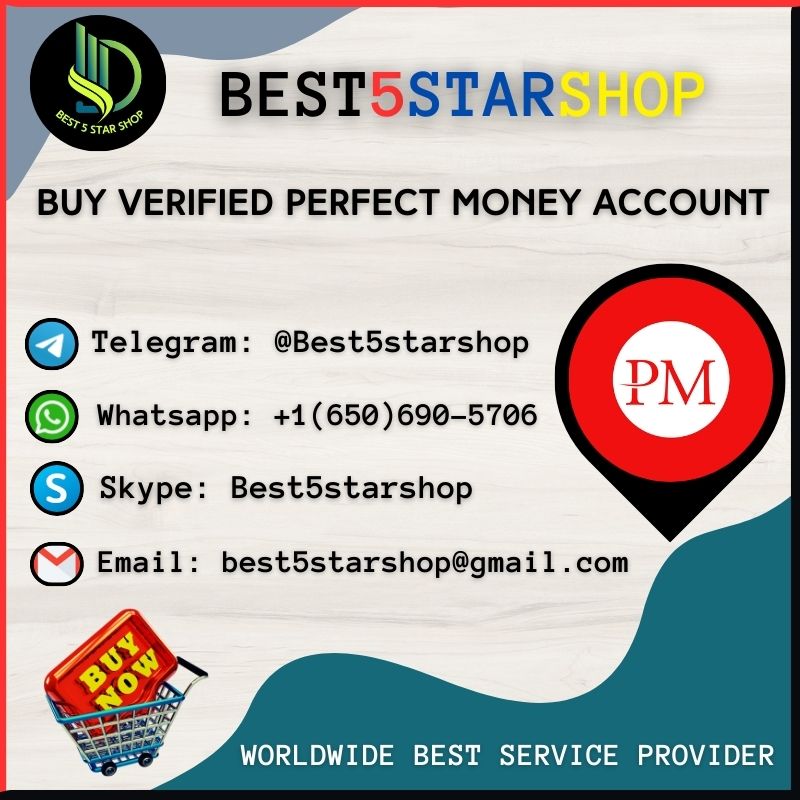 Buy Perfect Money Accounts - 100% Durable & safe Account