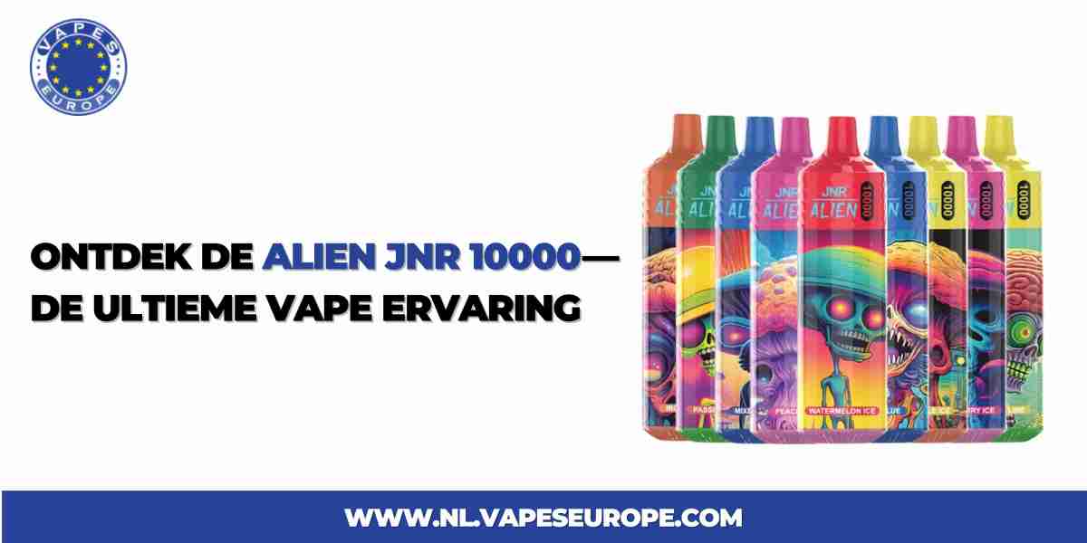 Ontdek de Alien Jnr 10000 — De Ultieme Vape Ervaring