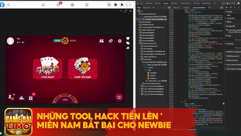 3 Tool Hack Tiến Lên Miền Nam Dễ Sử Dụng Nhất Cho Newbie