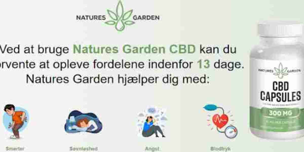 Natures Garden CBD Capsules Se dens resultater, fordele & specialtilbud Danmark