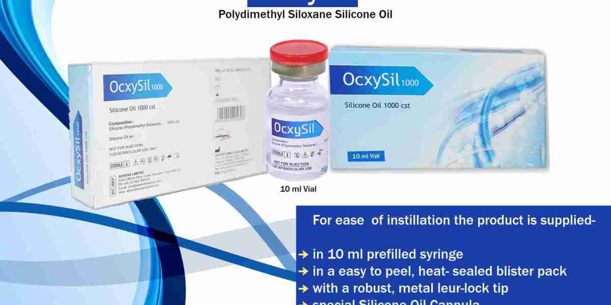 Ocxysil-Polydimethyl Siloxane Silicone Oil: A Game-Changer for Eye Care