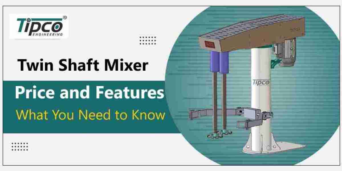 Twin Shaft Mixer Price and Features – What You Need to Know