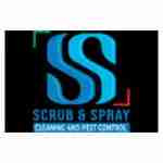 Scrub spray cleaning