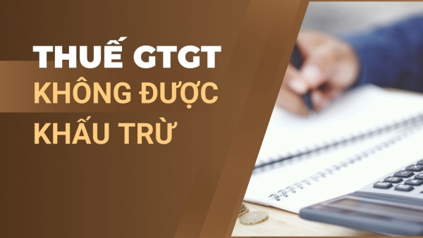 CrystalBooks :: [Tham khảo] Hạch toán thuế GTGT không được khấu trừ