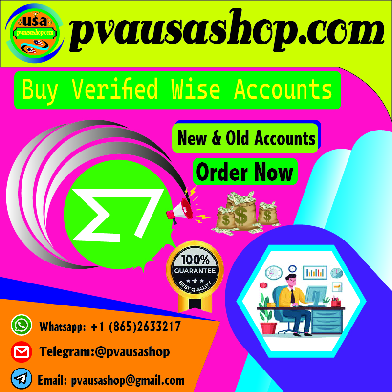 Buy Verified Wise Accounts USA,UK,Verified Wise Accounts