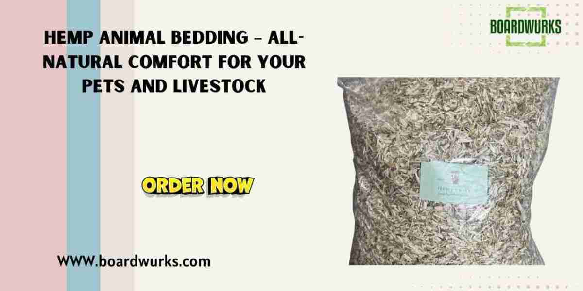 Hemp Animal Bedding – All-Natural Comfort for Your Pets and Livestock